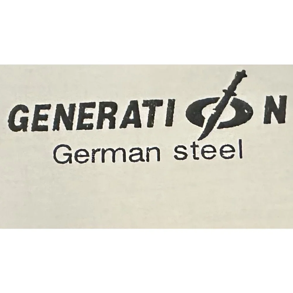 New Vintage Gen systems German Stainless Steel Chef Knife Set 12 pieces